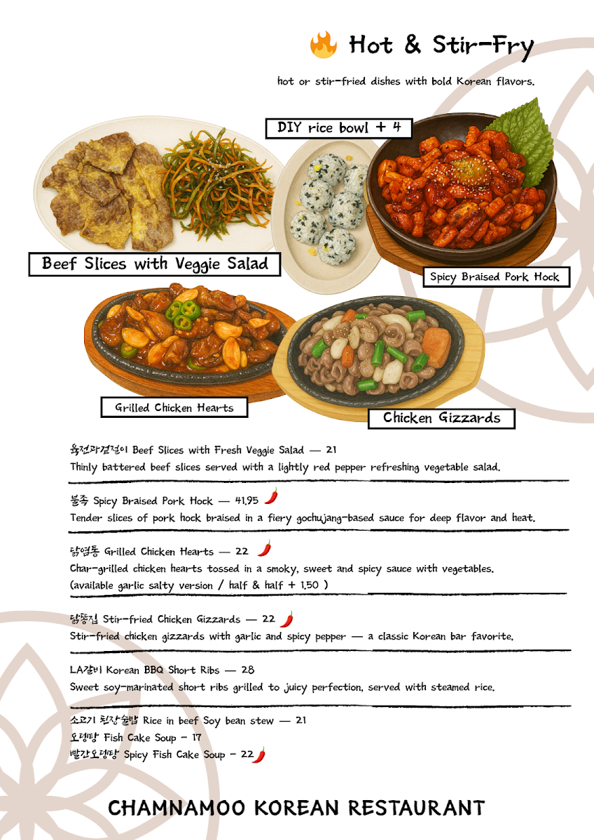 Menu Chamnamoo Korean Restaurant-4