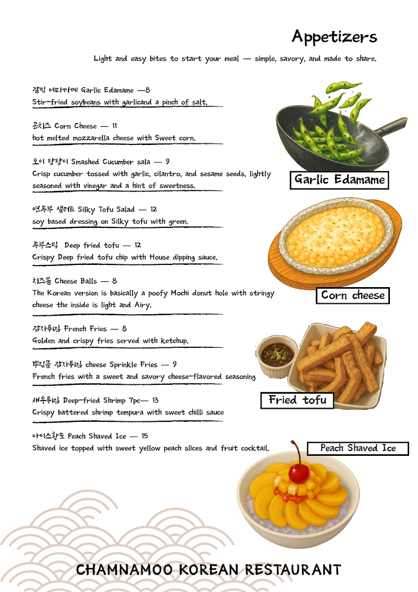 Menu Chamnamoo Korean Restaurant-5