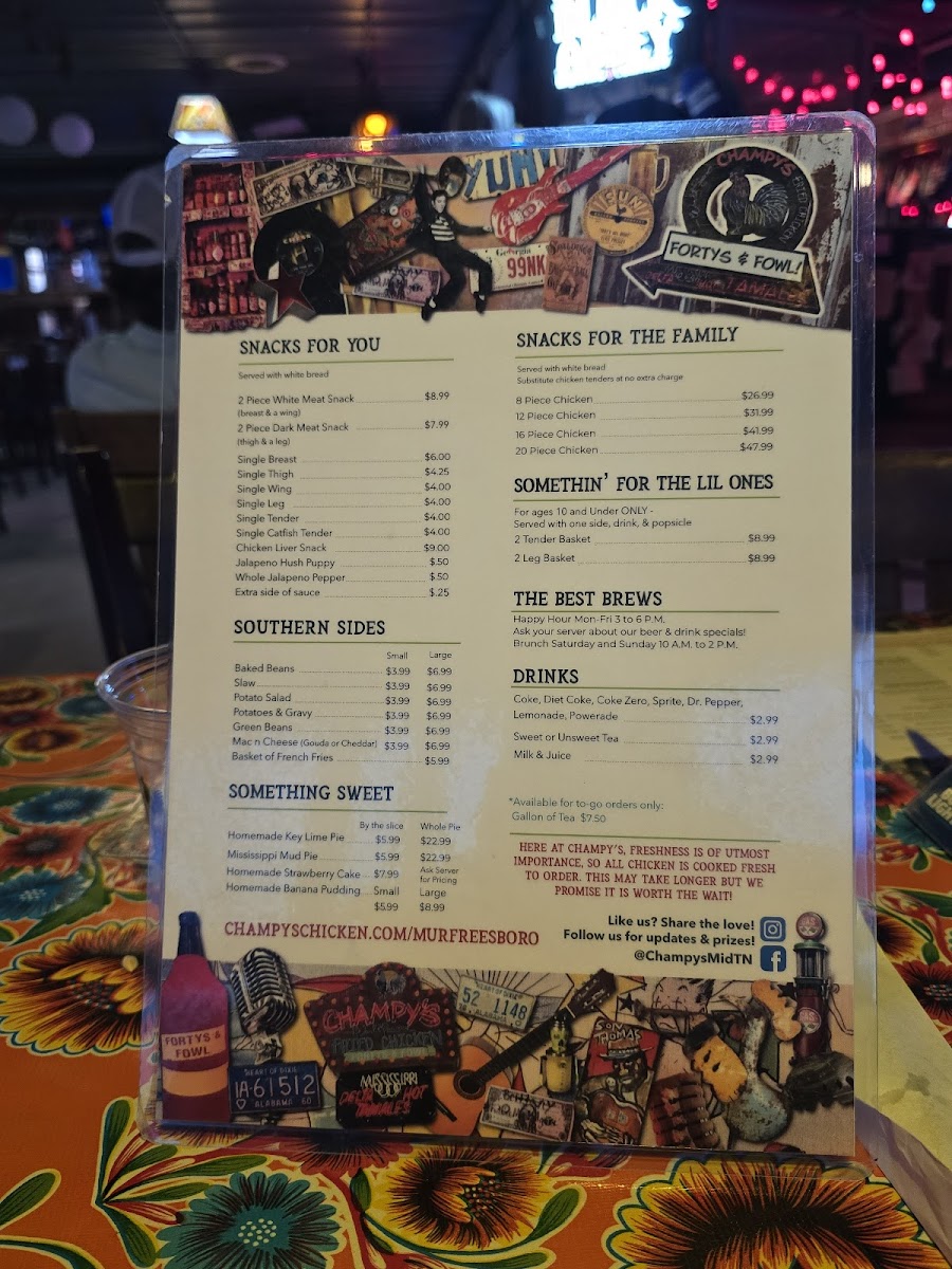 Menu Champy's Murfreesboro-10