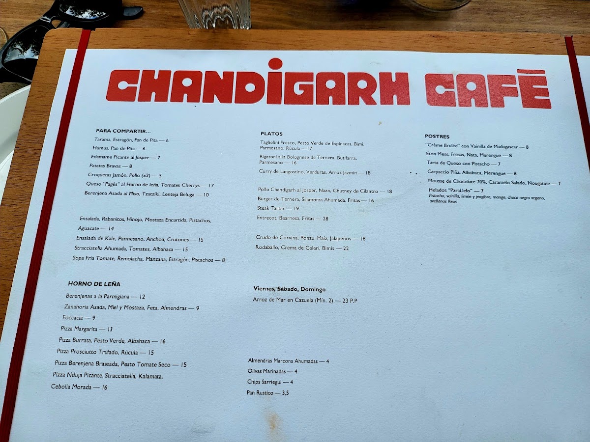 Menu Chandigarh Café-3