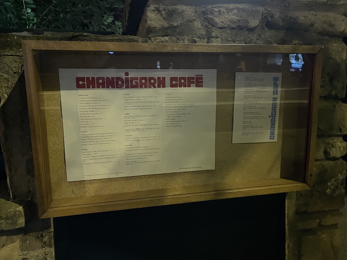 Menu Chandigarh Café-9