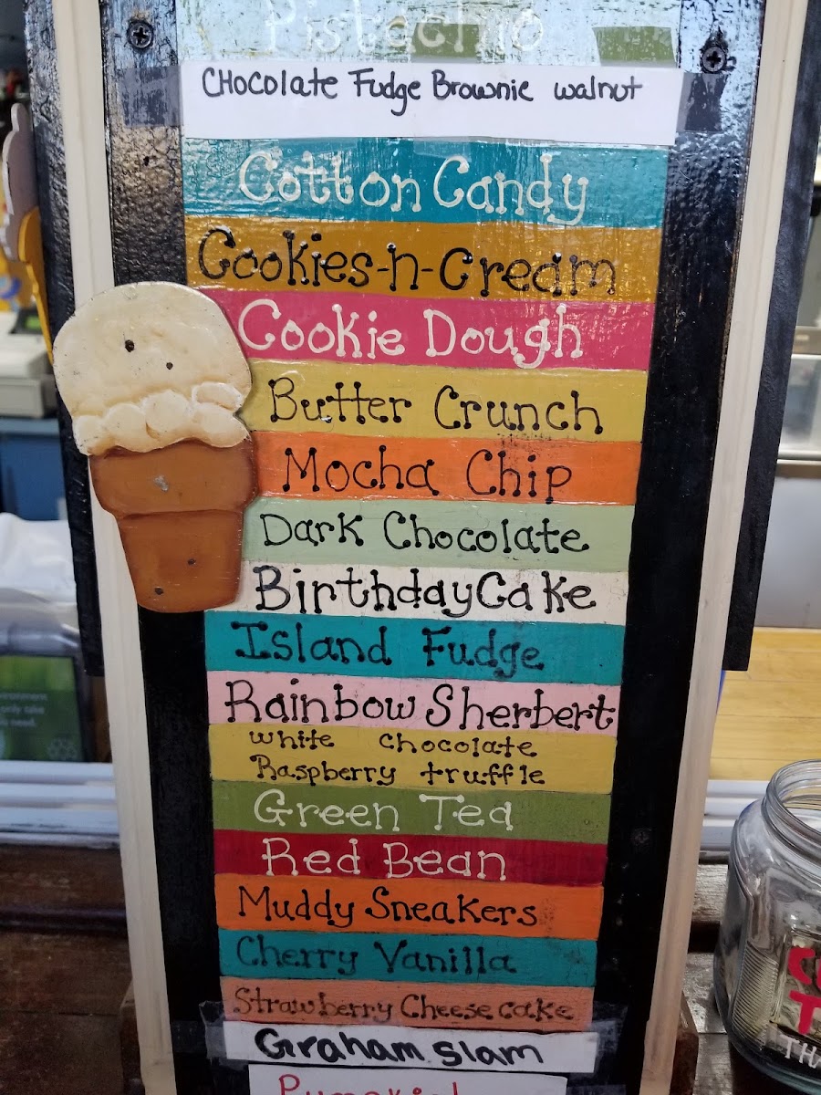 Menu Chandler Square Ice Cream (Port Jefferson Ice Cream Cafe)-3