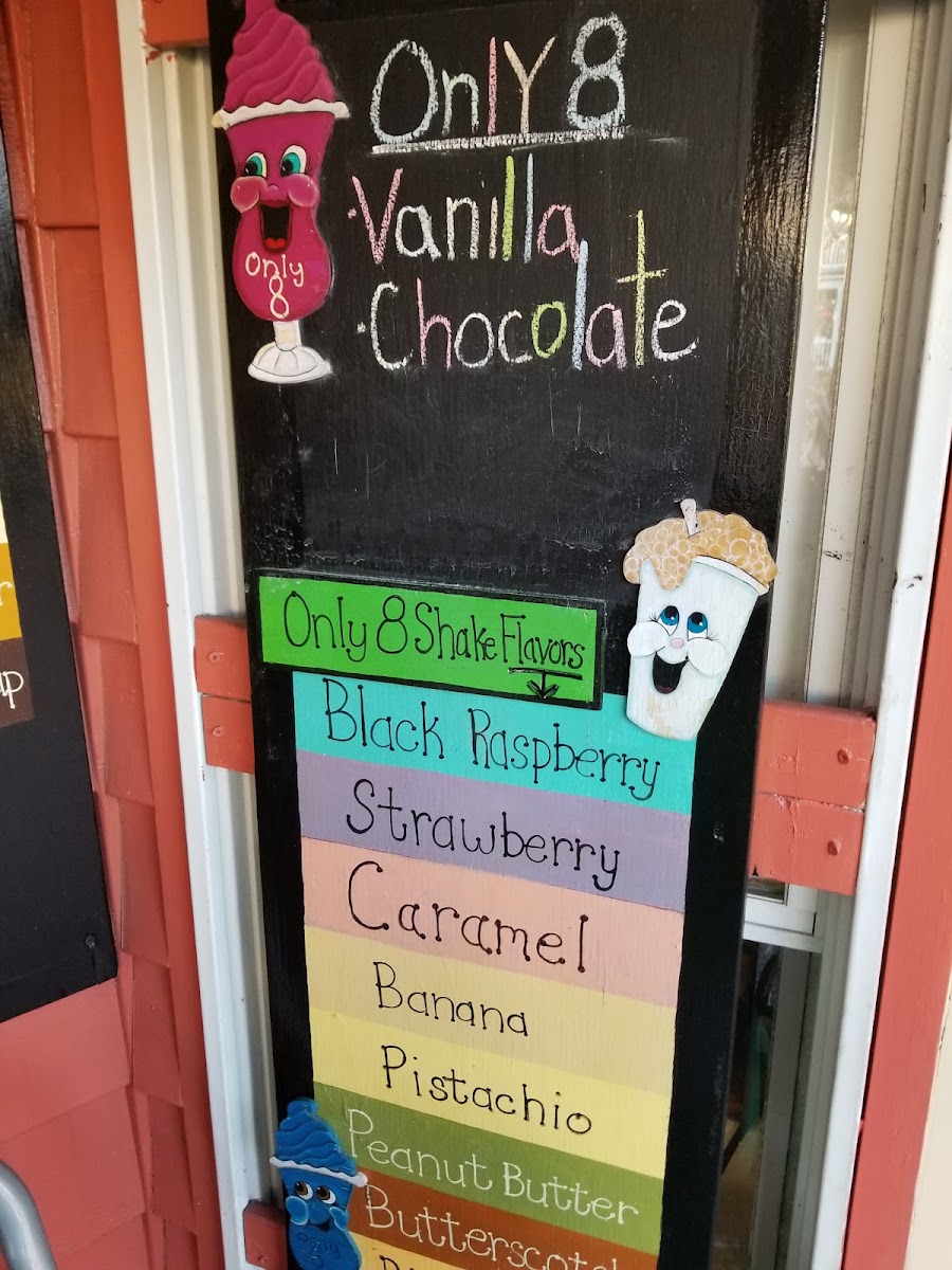Menu Chandler Square Ice Cream (Port Jefferson Ice Cream Cafe)-5