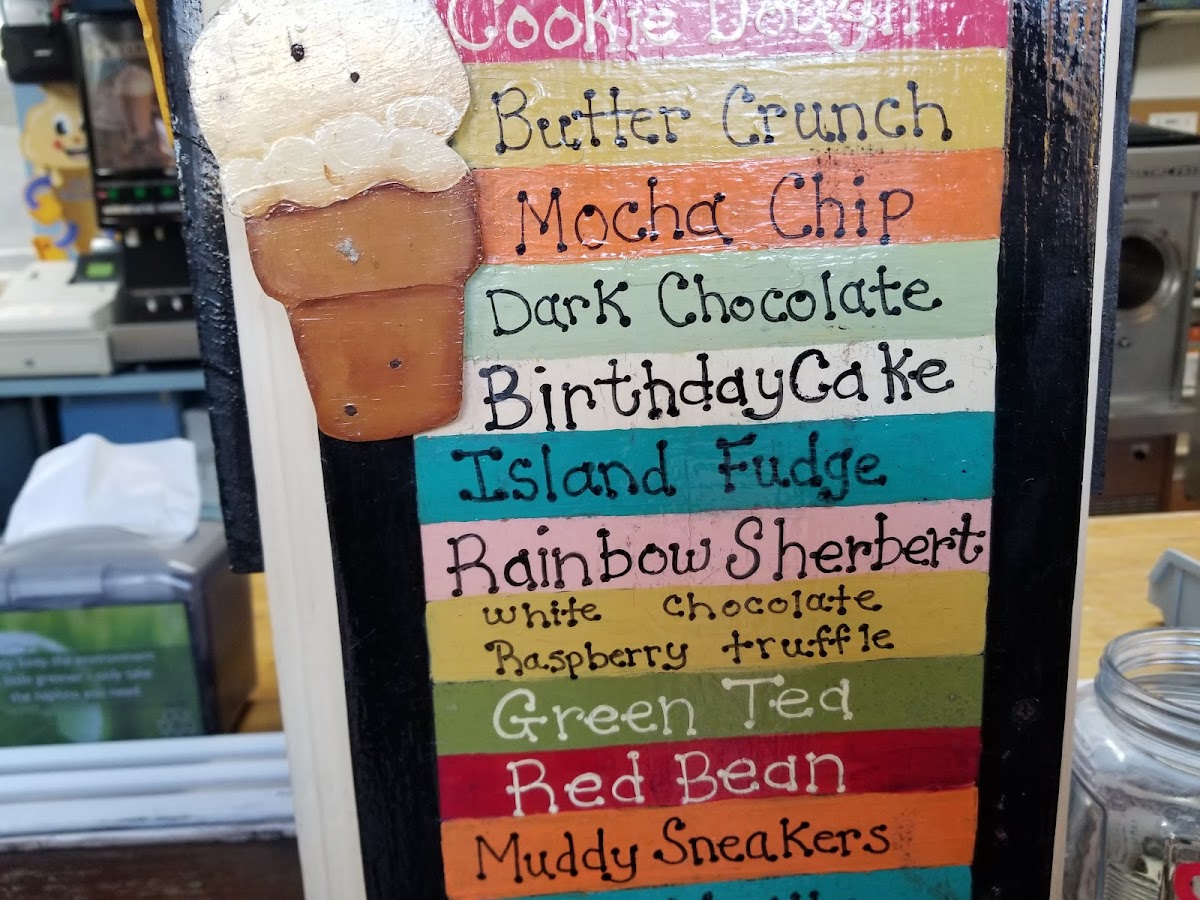 Menu Chandler Square Ice Cream (Port Jefferson Ice Cream Cafe)-6