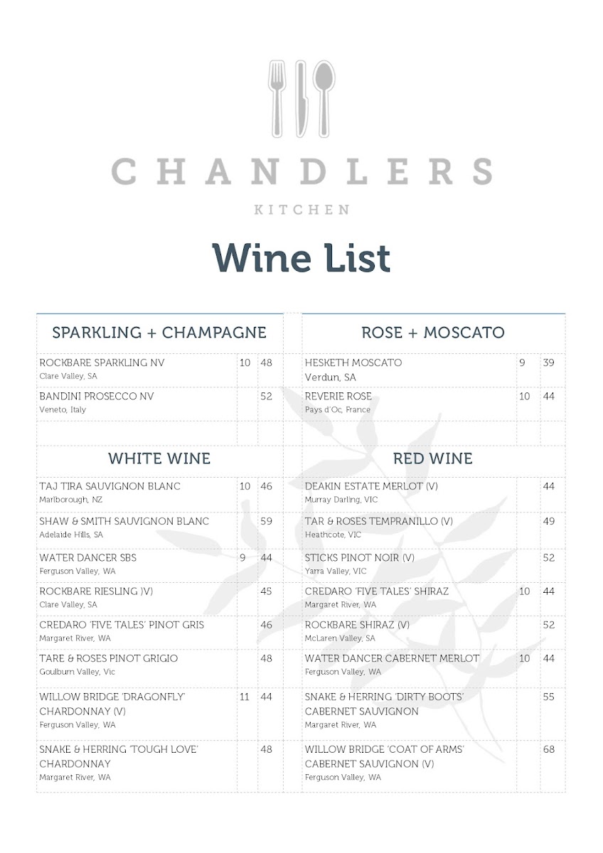 Menu Chandlers Kitchen-5