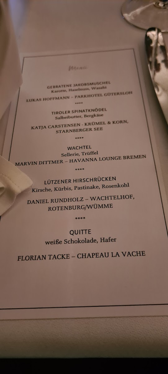 Menu Chapeau La Vache-3