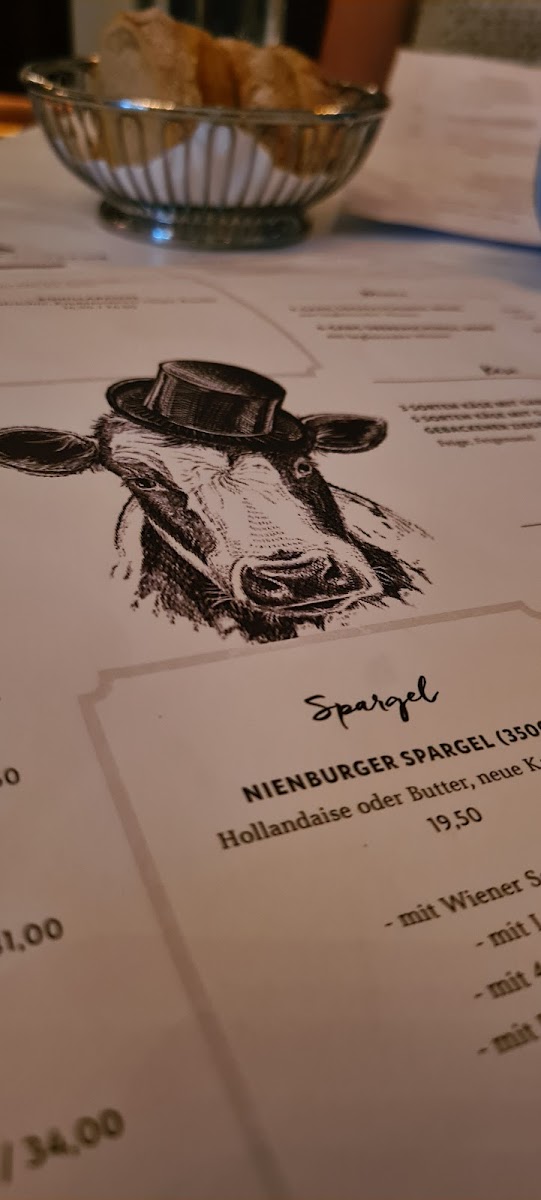 Menu Chapeau La Vache-6