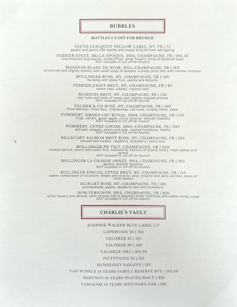 Menu Chaplin's Restaurant-3