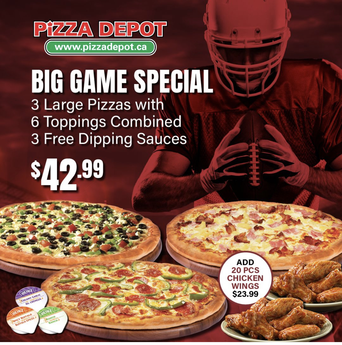 Menu Charleswood Pizza Depot-1