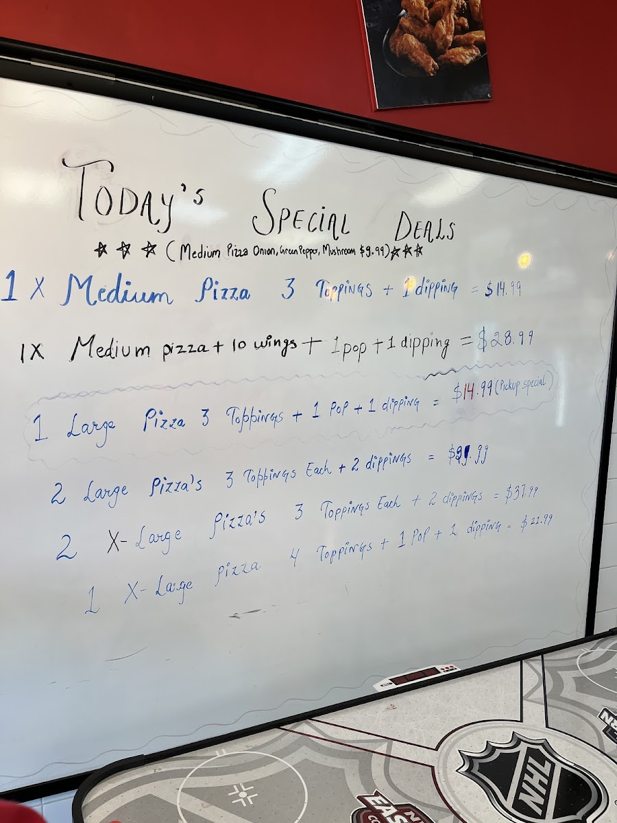 Menu Charleswood Pizza Depot-2