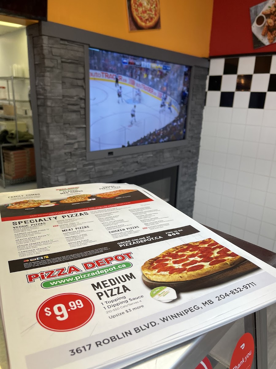Menu Charleswood Pizza Depot-6