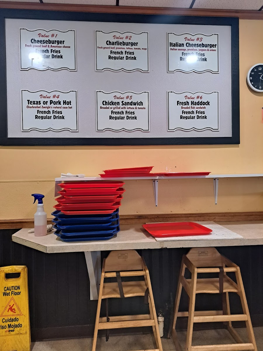 Menu Charlie Riedel's Fast Food-1