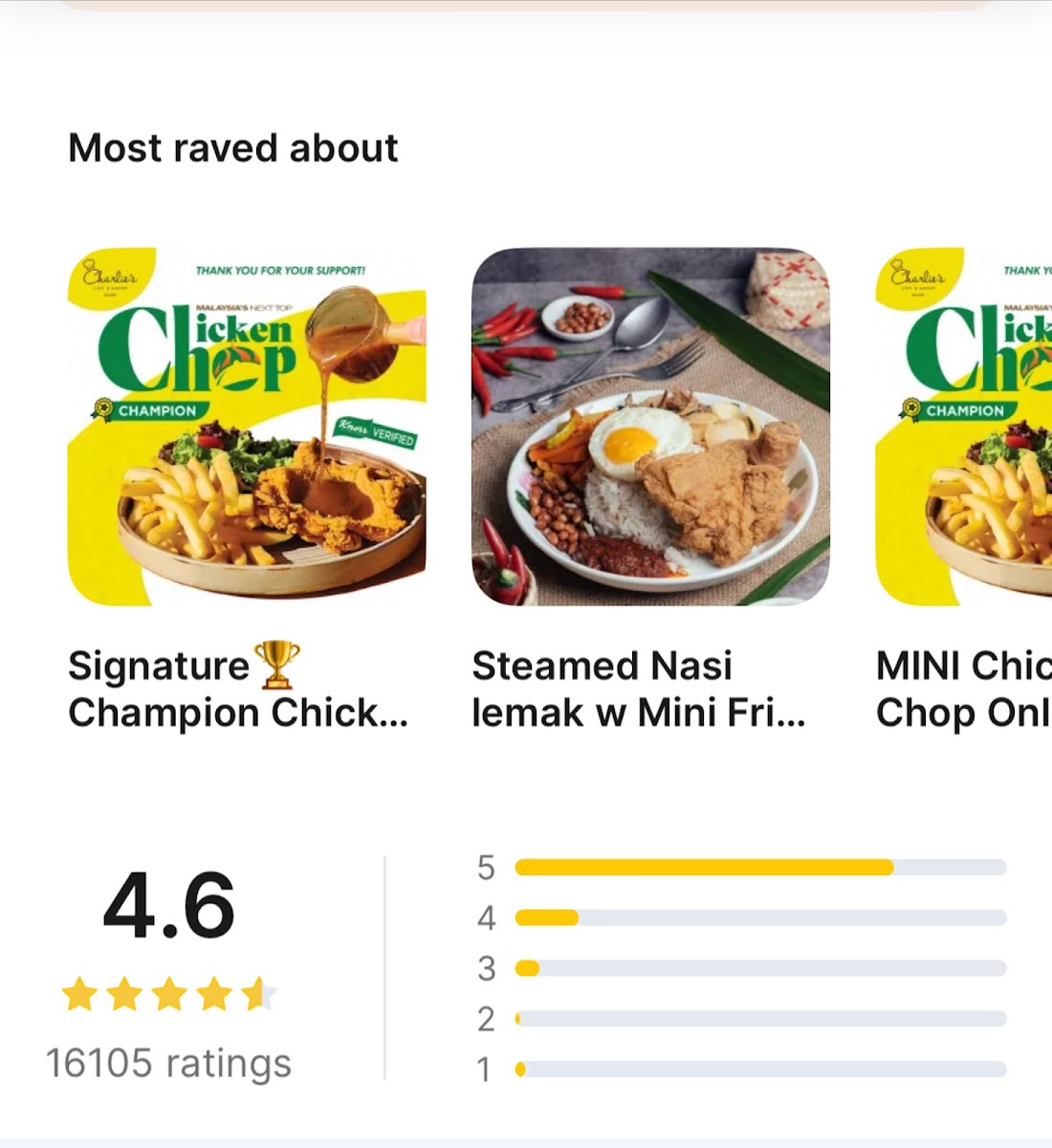 Menu Charlie's Chicken Chop-3