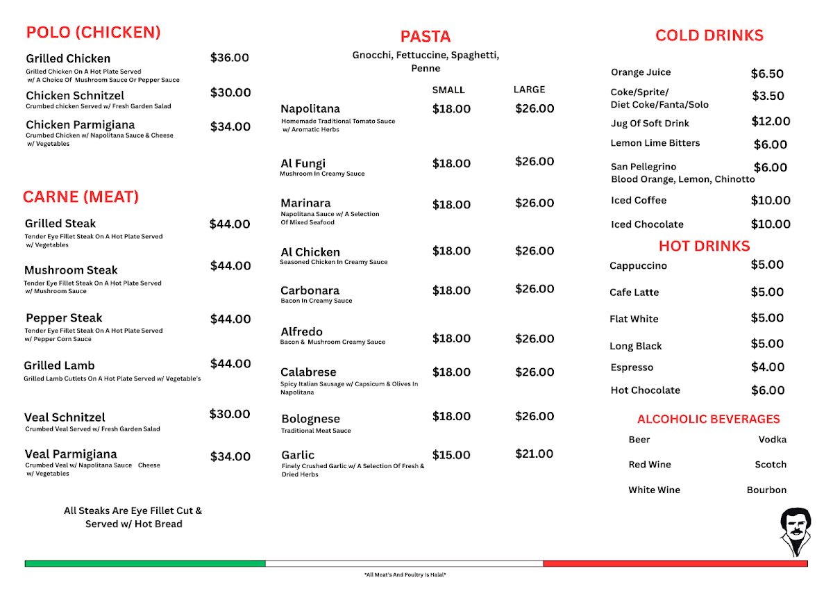Menu Charlies Pizza Restaurant-2