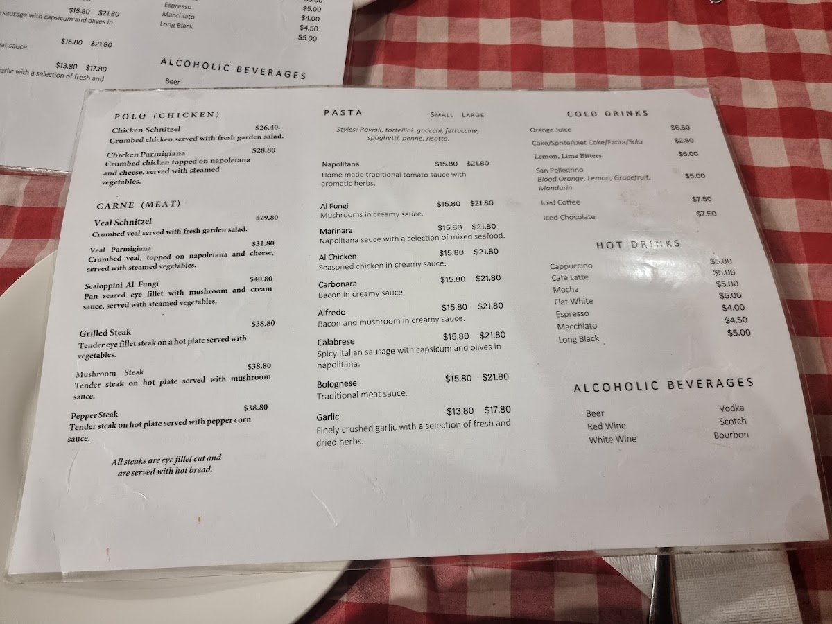 Menu Charlies Pizza Restaurant-5