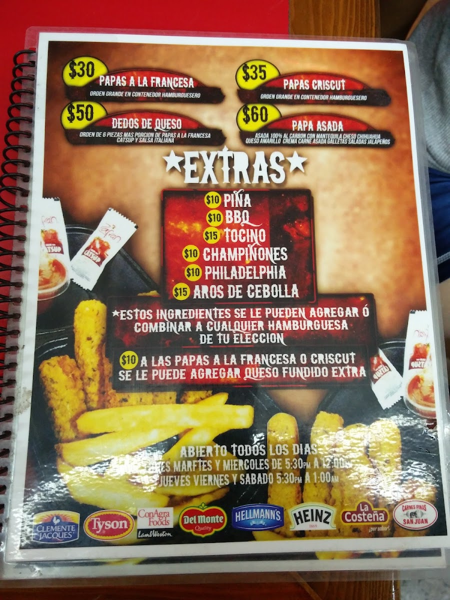 Menu Charly's Burger-8