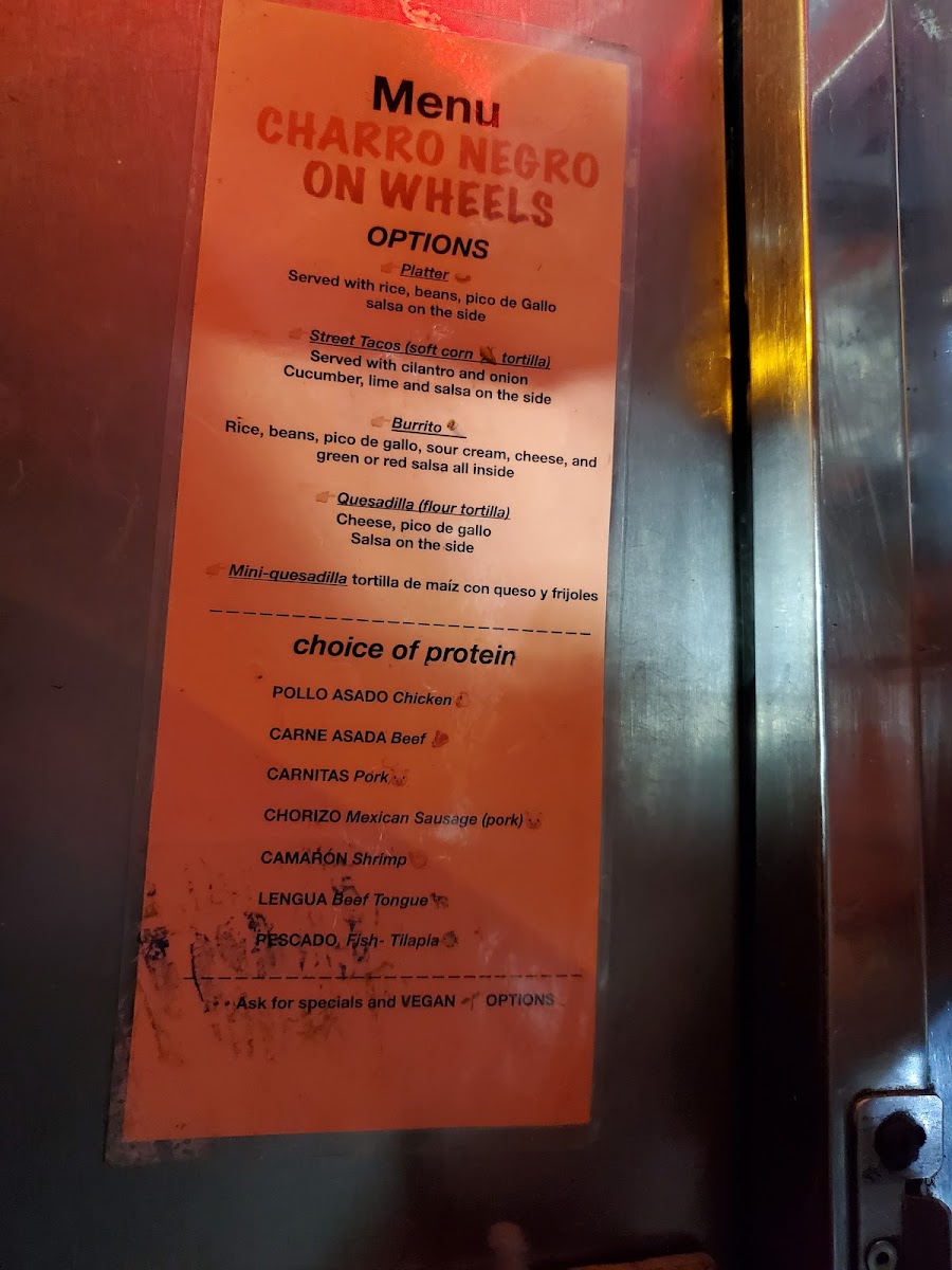 Menu Charro Negro Mexican Restaurant-2