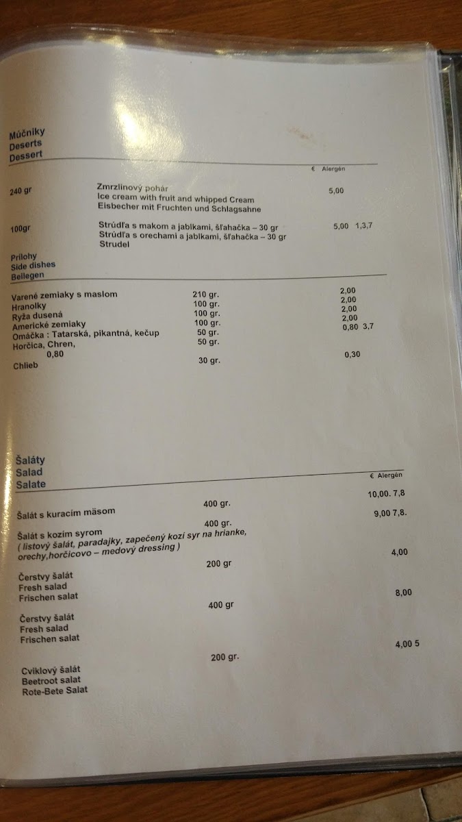 Menu Chata Koliesko-6