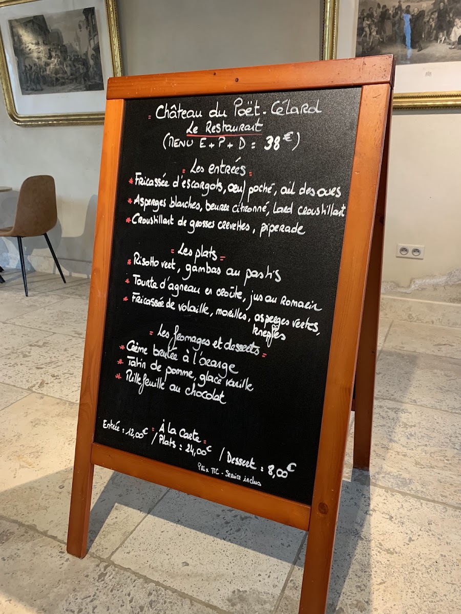 Menu Château Du Poët-Célard-3
