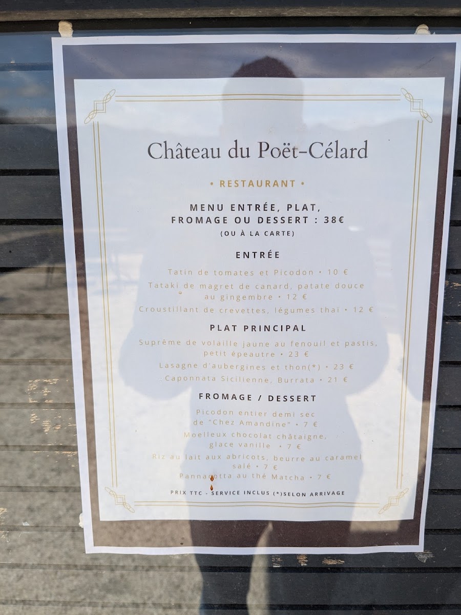 Menu Château Du Poët-Célard-4