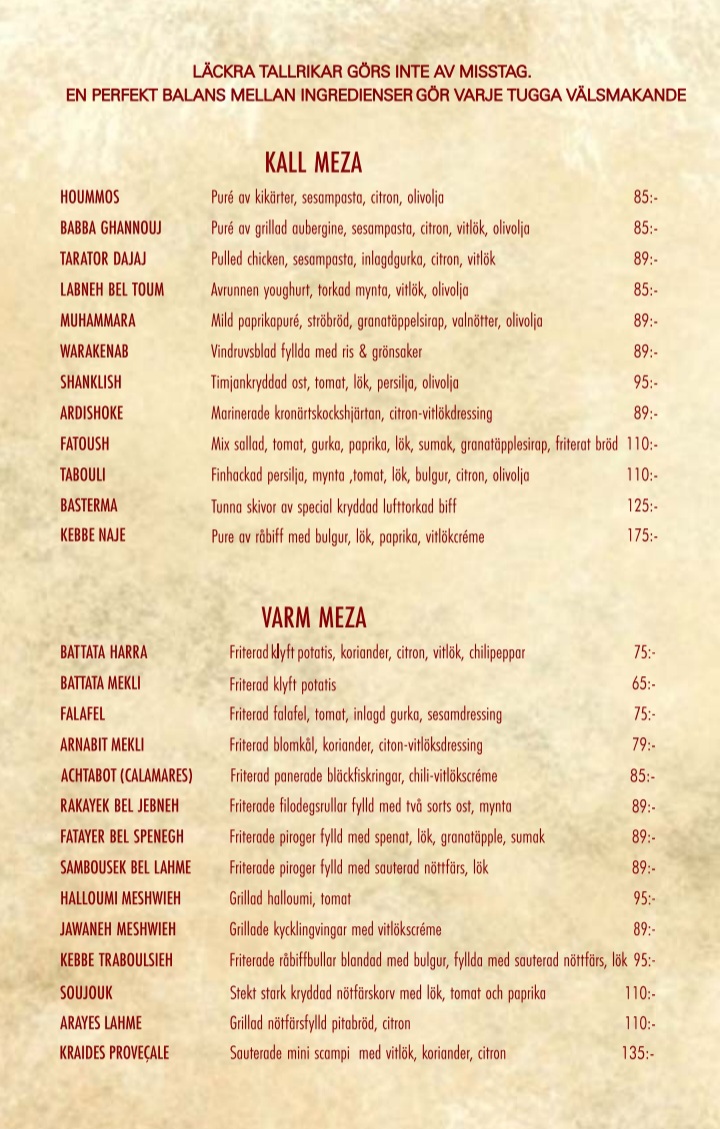 Menu Chateau Liban-1
