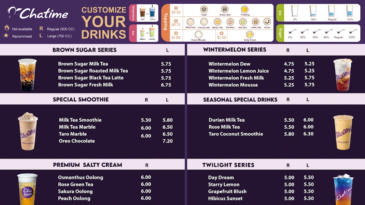 Menu Chatime-3