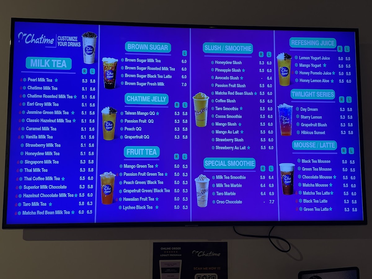 Menu Chatime-4
