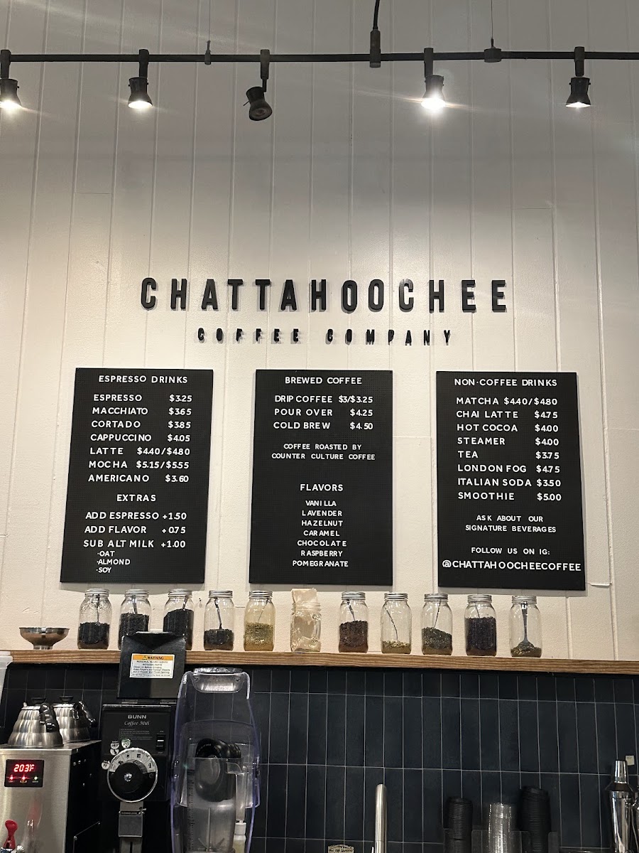 Menu Chattahoochee Coffee Company - Riverside-2