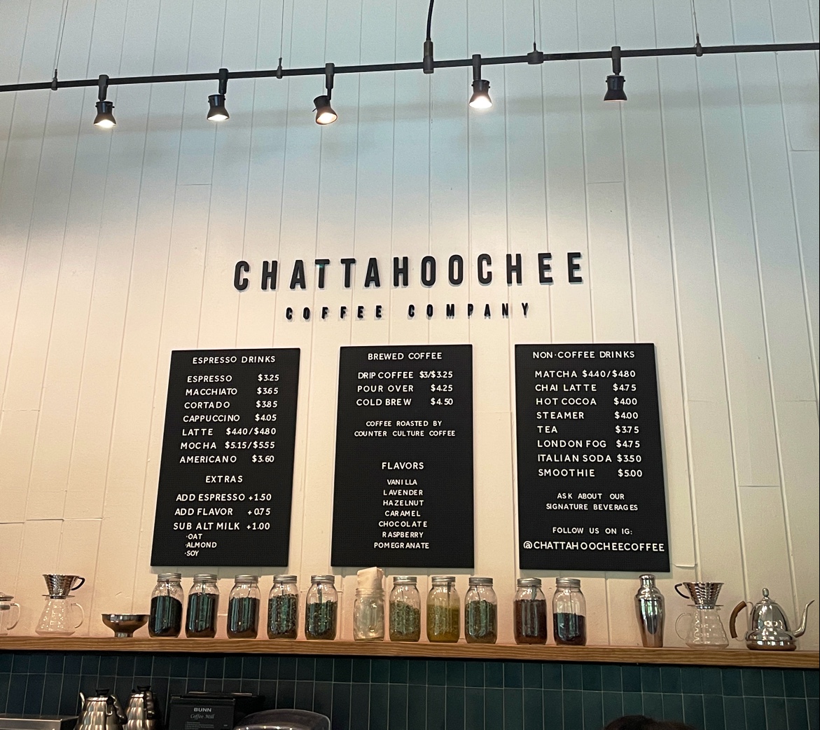 Menu Chattahoochee Coffee Company - Riverside-3