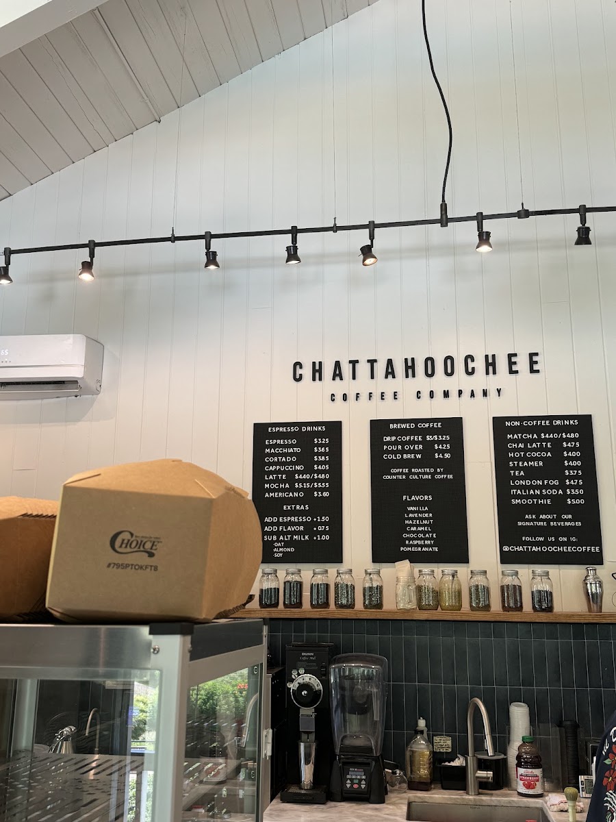 Menu Chattahoochee Coffee Company - Riverside-8