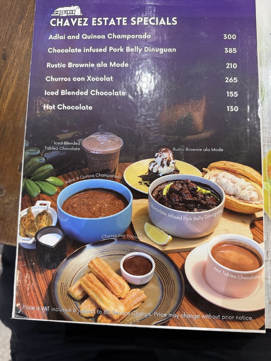 Menu Chavez Estate-1