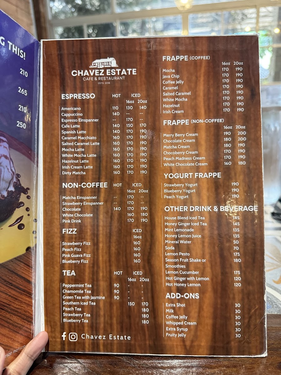 Menu Chavez Estate-5