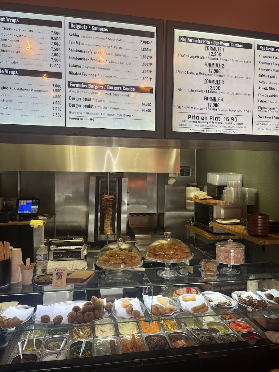Menu Chawarma Beyrouth-10