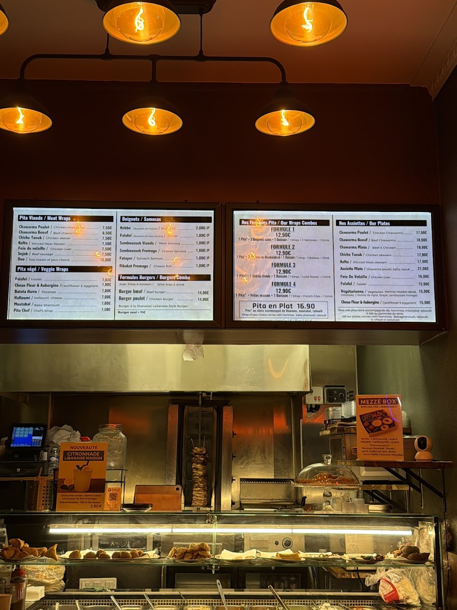 Menu Chawarma Beyrouth-8