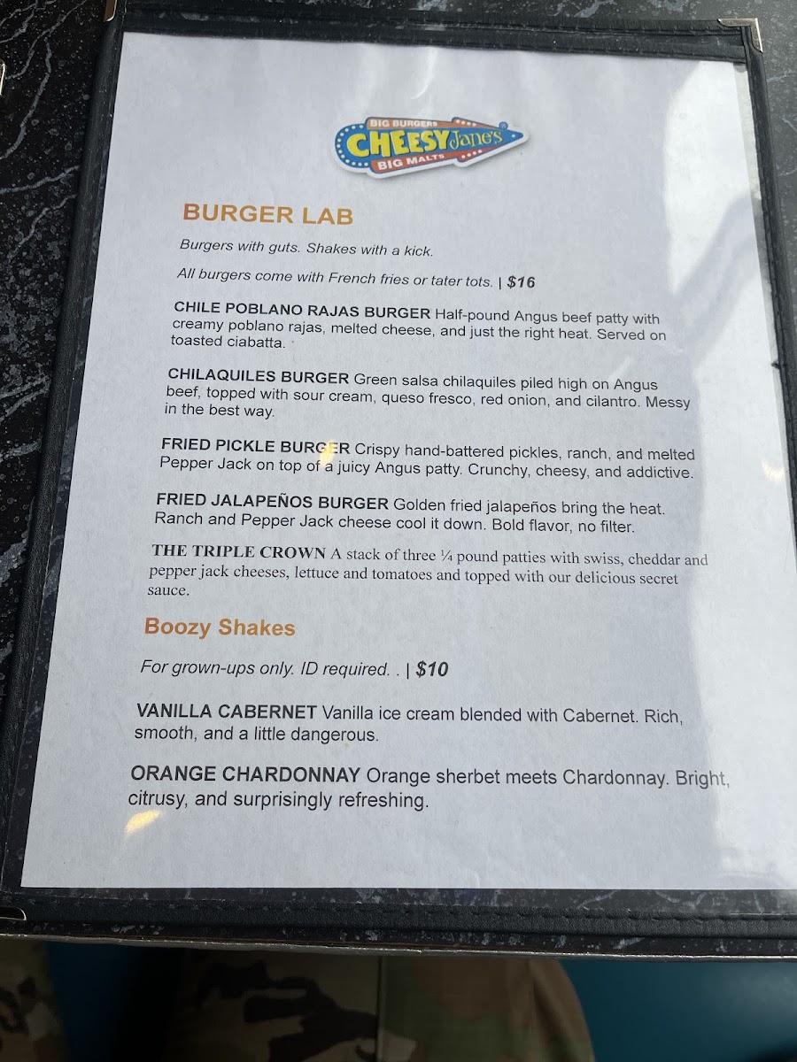 Menu Cheesy Jane's-8