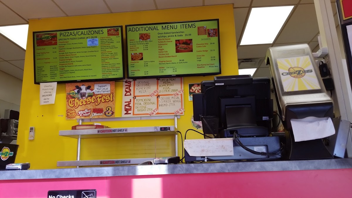 Menu Cheezies Pizza - Wichita, Ks (West)-10