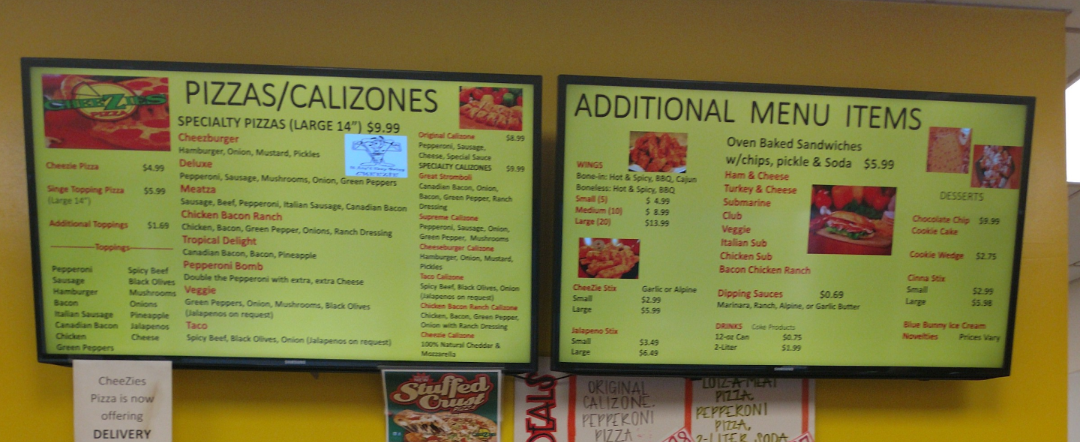 Menu Cheezies Pizza - Wichita, Ks (West)-3
