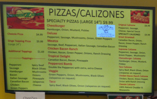 Menu Cheezies Pizza - Wichita, Ks (West)-5