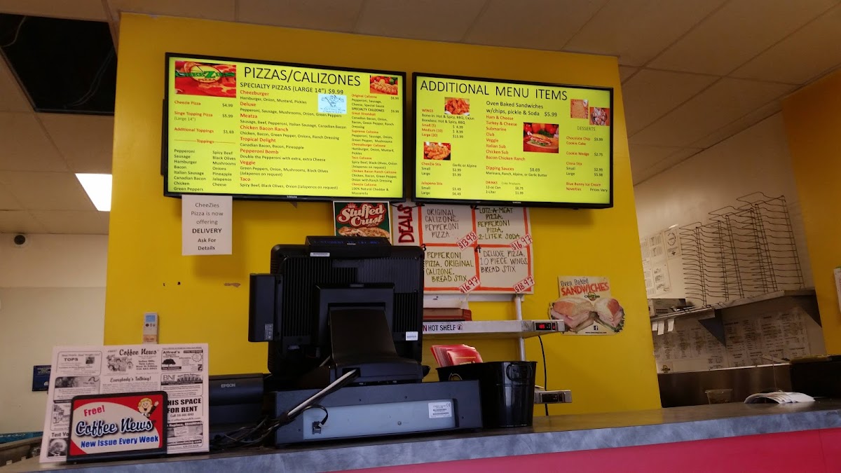 Menu Cheezies Pizza - Wichita, Ks (West)-9