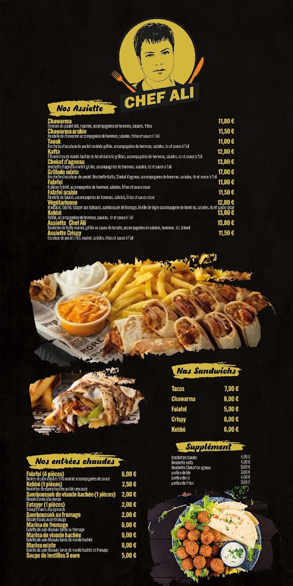 Menu Chef Ali-2