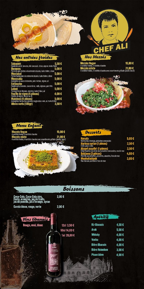 Menu Chef Ali-3