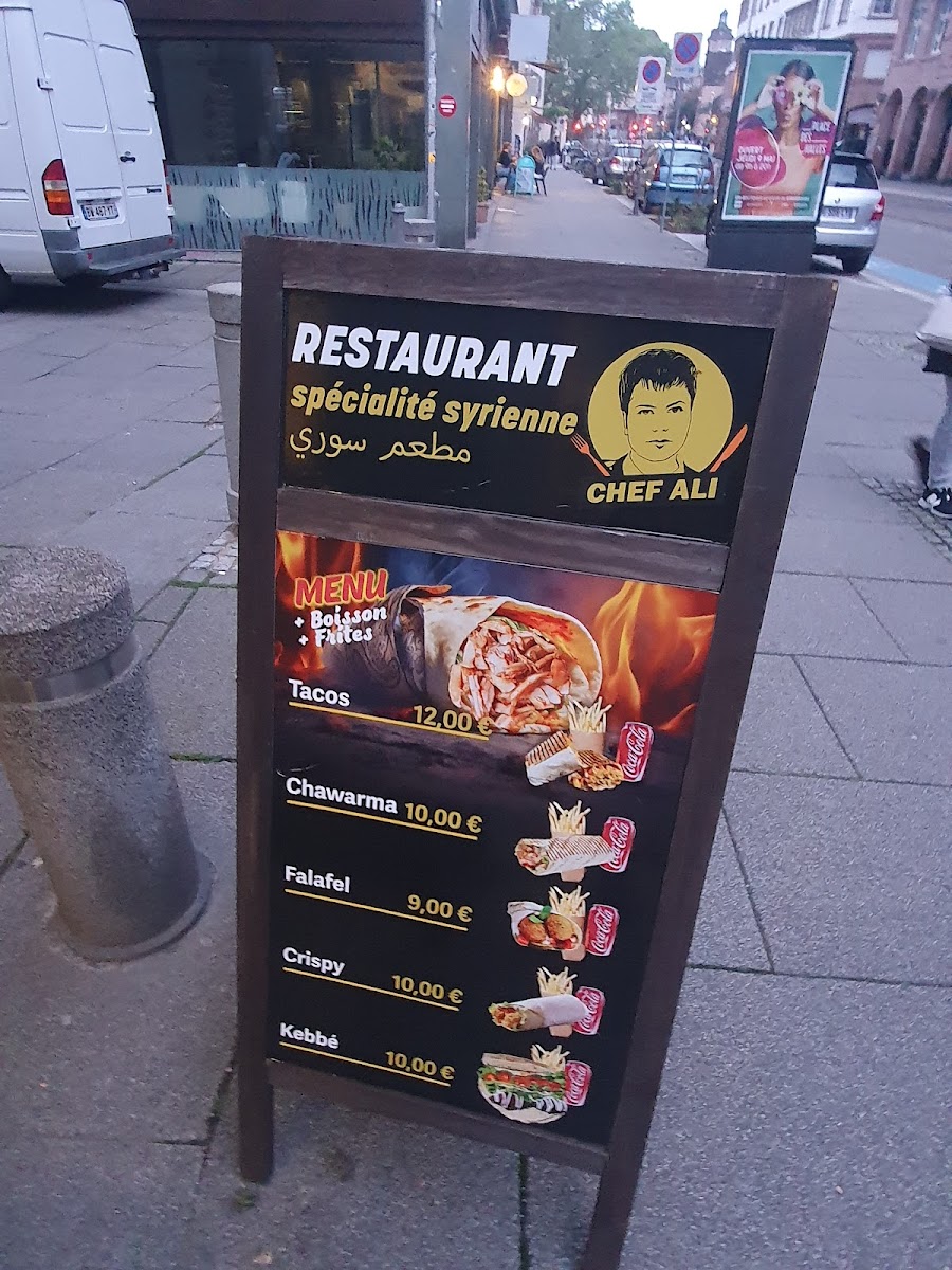 Menu Chef Ali-5