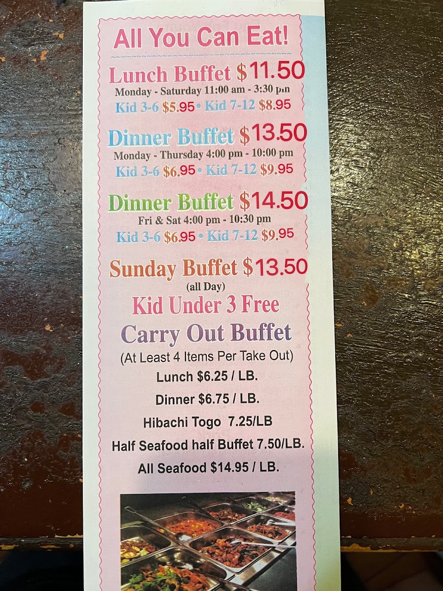 Menu Chef Chen Buffet-5