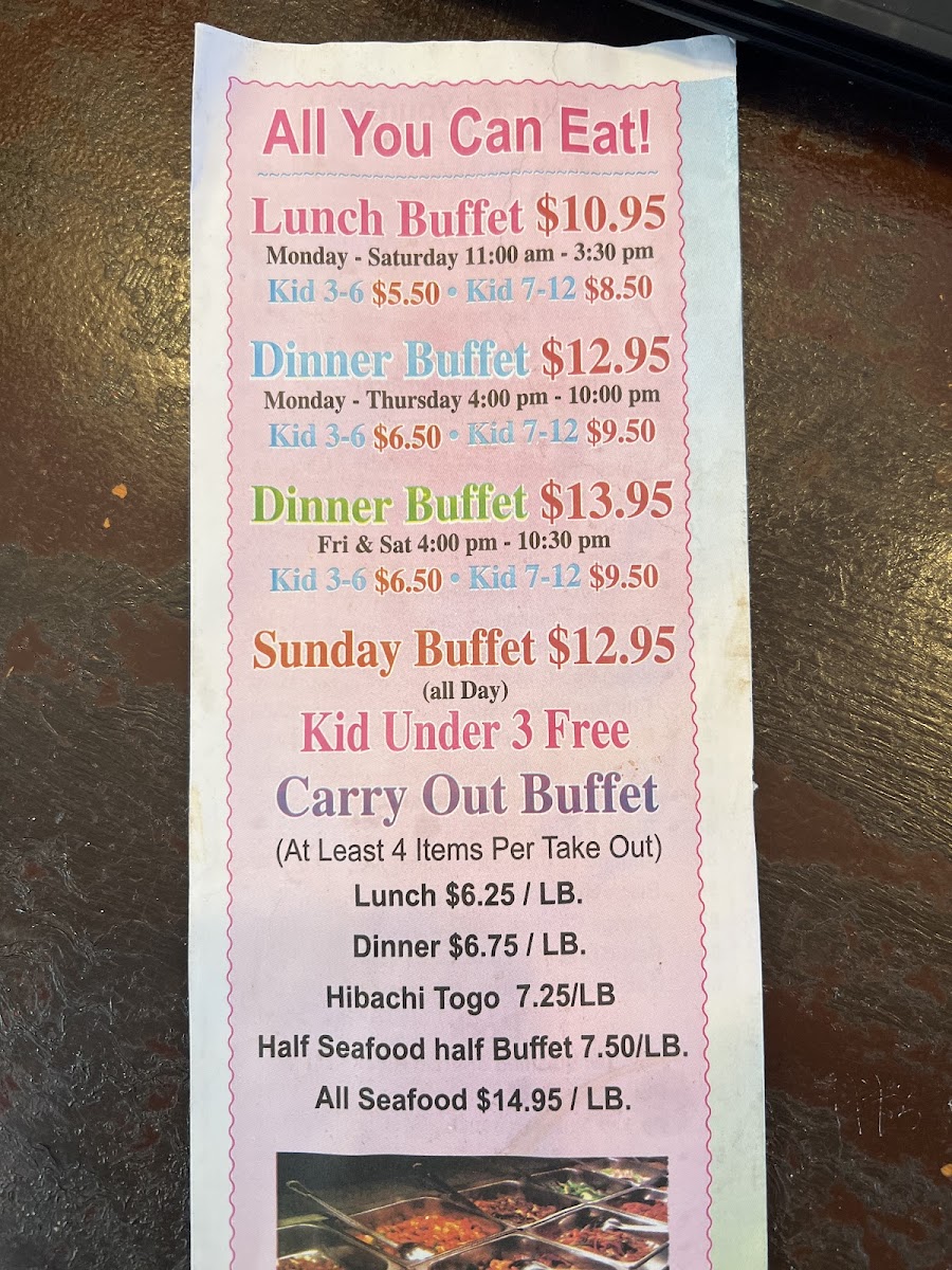 Menu Chef Chen Buffet-6