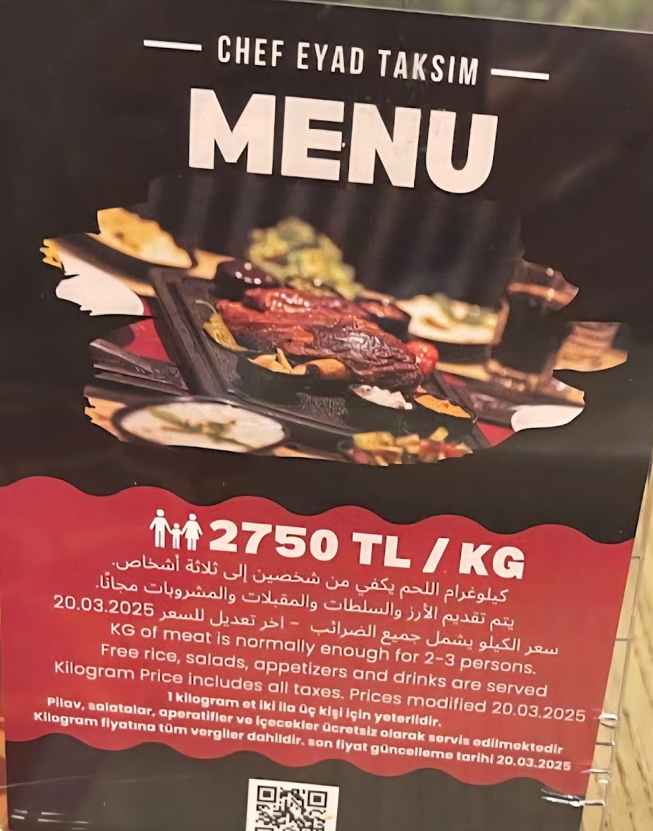 Menu Chef Eyad Taksim-1