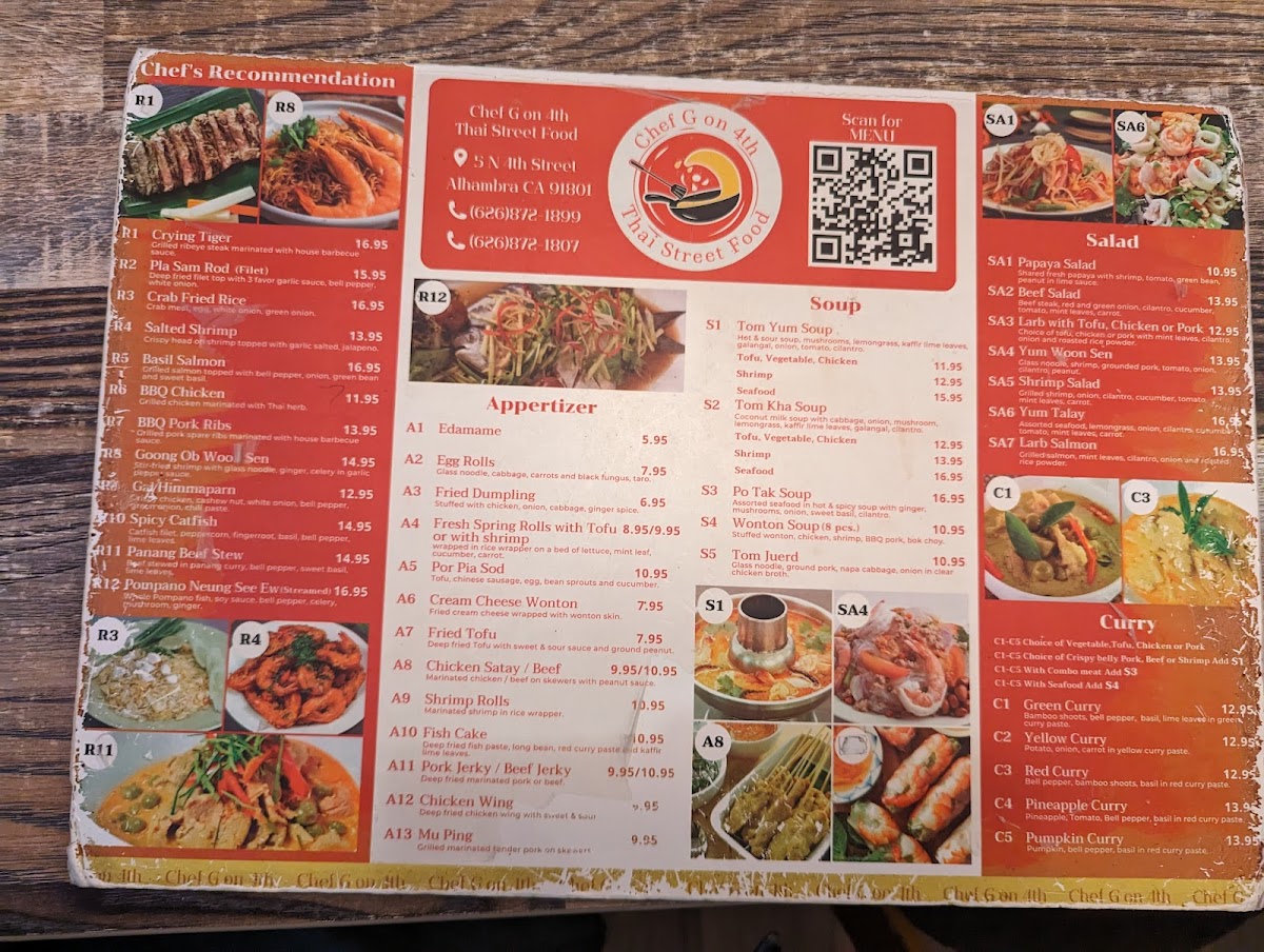 Menu Chef G On 4Th Thai Street Food-10