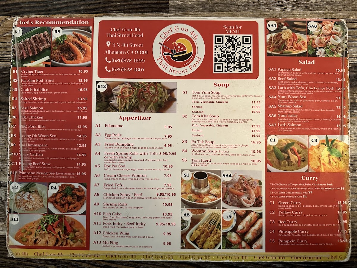 Menu Chef G On 4Th Thai Street Food-3