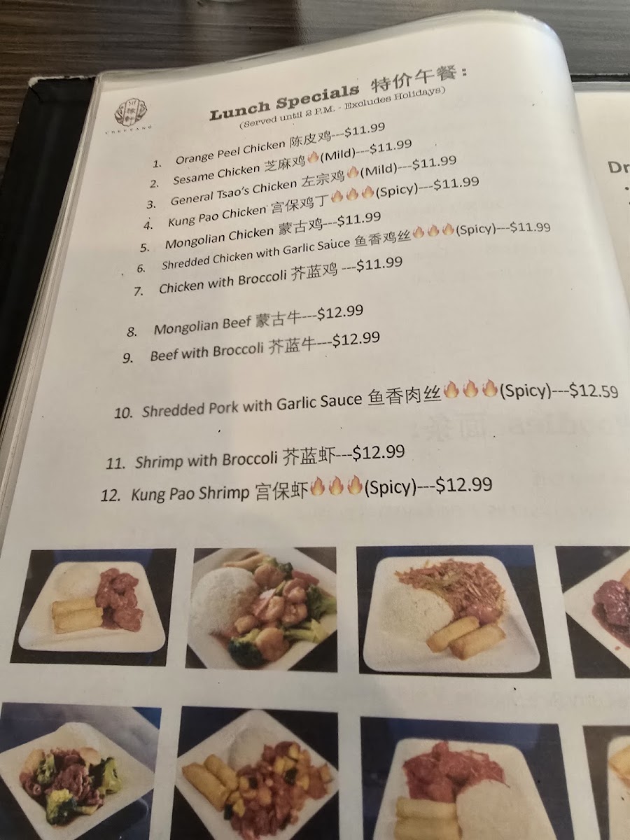 Menu Chef Tang Chinese Cuisine / 川豫轩-8