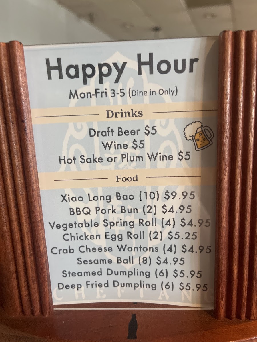Menu Chef Tang Chinese Cuisine / 川豫轩-9