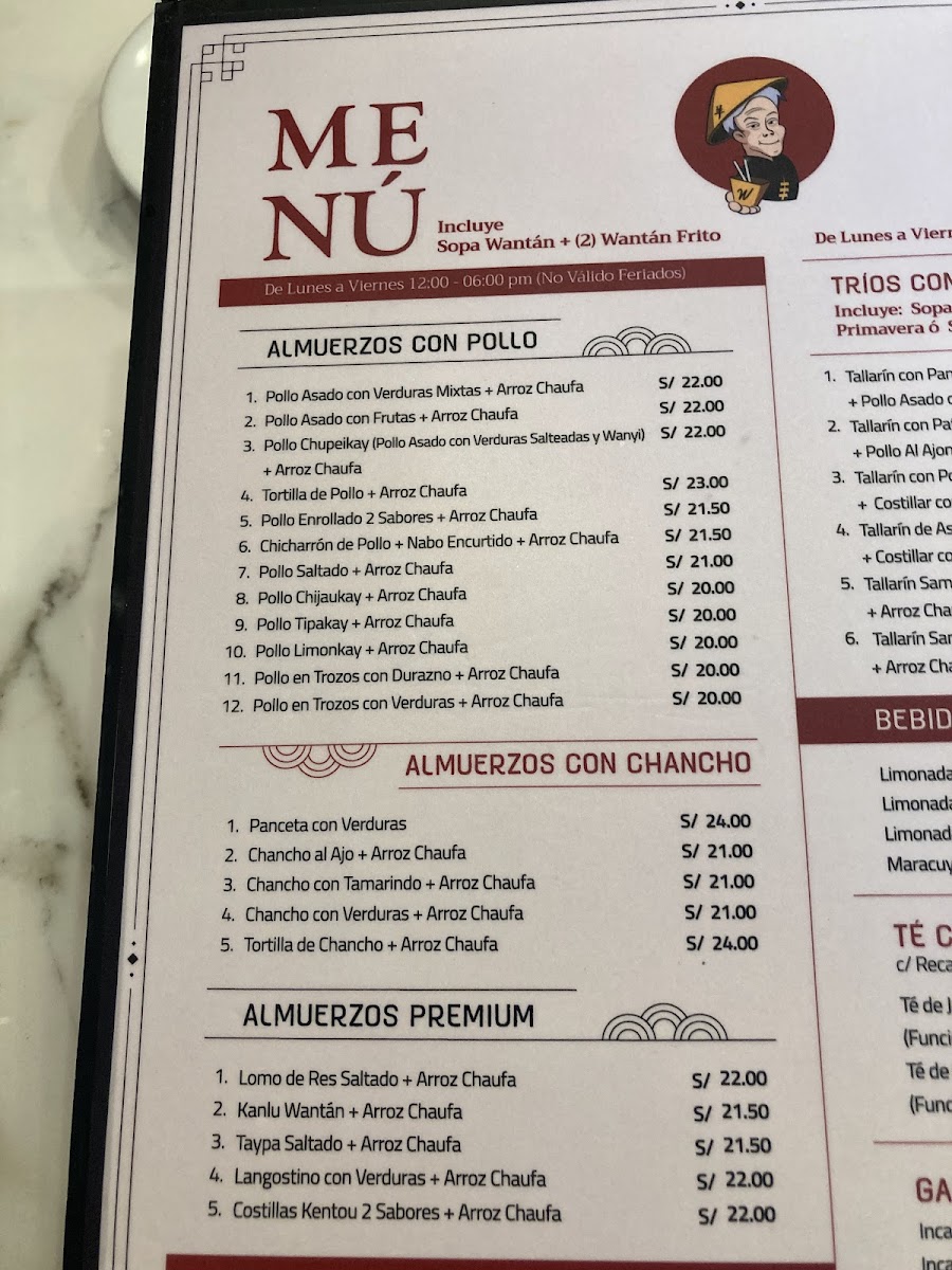 Menu Chef Wong-5